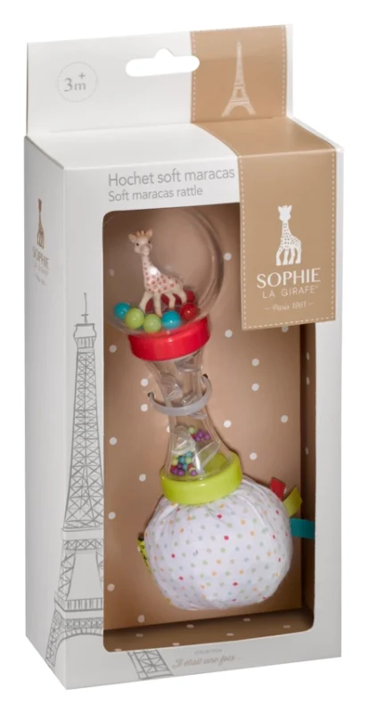 Sophie The Giraffe Soft Maracas Rattle