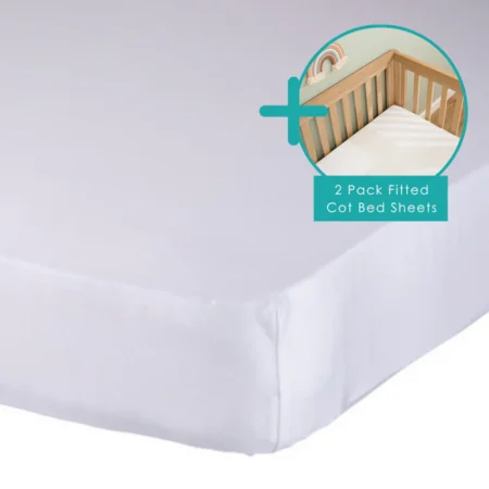 Fitted Mattress Protector To Fit Cot/cot Bed - 140 X 70 Cm