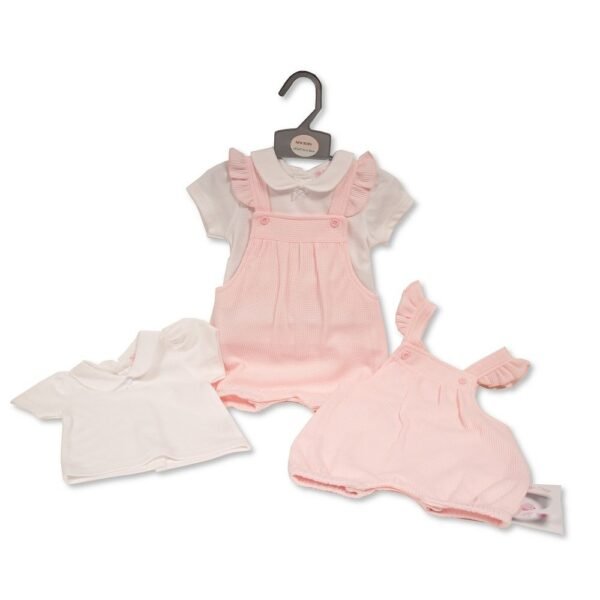 Baby Girls Dungaree Set