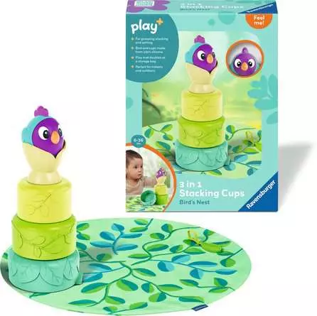 Ravensburger 3-in-1 Stacking Cups Bird's Nest