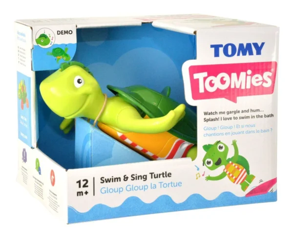 Tomy Toomies Swim & Sing Turtle Bath Toy