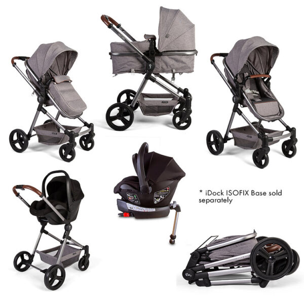 Push Me Savanna I 3 In 1 Travel System - Graphite