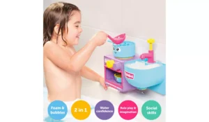 Toomies Bubble And Bake Bathtime Kitchen Bath Toy