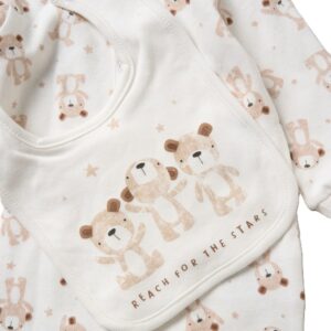 Baby Unisex Bear 8 Piece Mesh Bag Gift Set