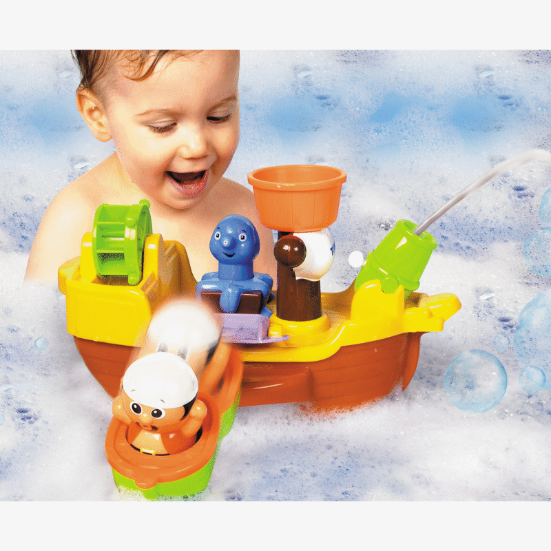 Tomy Toomies Pirate Ship Bath Toy