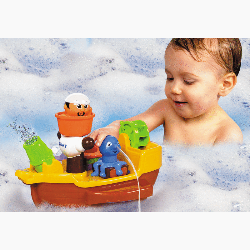 Tomy Toomies Pirate Ship Bath Toy