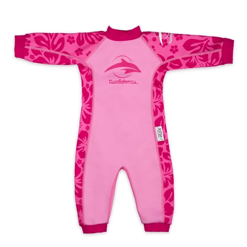 Splashy Swimsuit With E-Flex- Pink