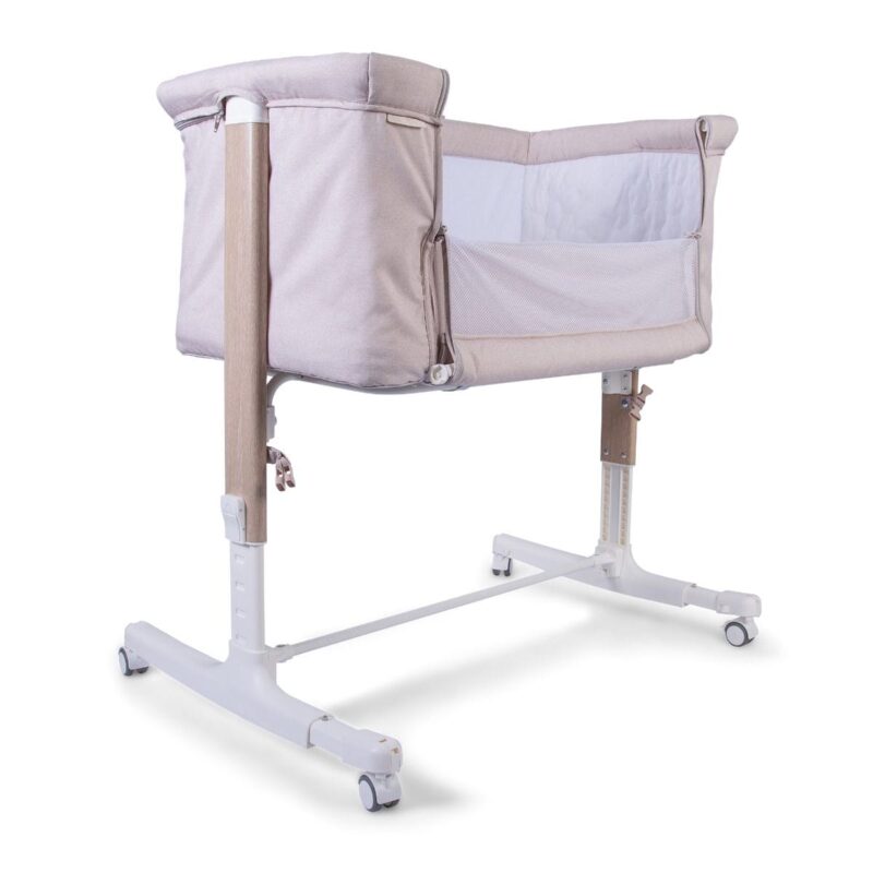 Redkite Rockable Bedside Crib – Oatmeal