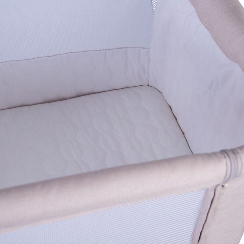 Redkite Rockable Bedside Crib – Oatmeal