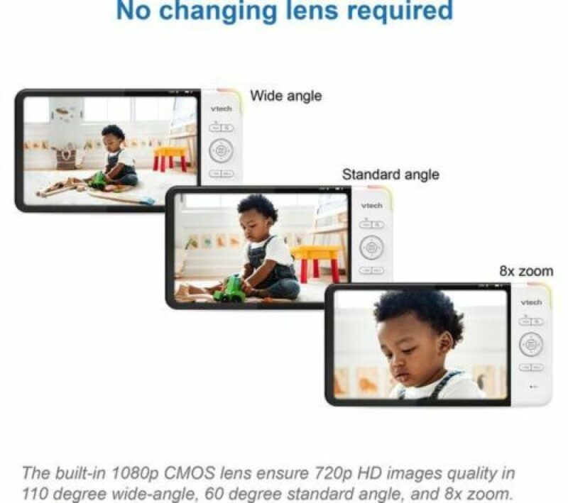 Vtech Rm7767hd Smart 7-inch Video Baby Monitor