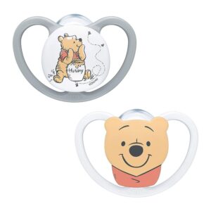 Nuk Pacifier Space Baby Soothers 0-6m – Disney Winnie Pooh