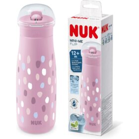 Nuk Mini-mee Flip Cup With 2-in-1 Cup 12+ Months 450ml - Purple