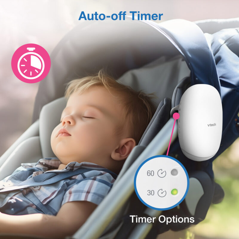 V-hush™ Rocker Sound & Motion Stroller Soother