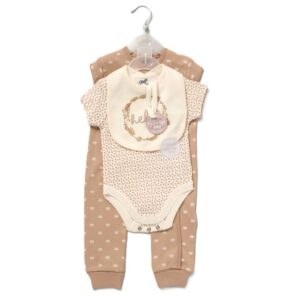 Baby Boys Sustainable 3 Piece All In One Set (copy)