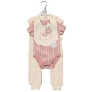 Baby Girls Sustainable 3 Piece All In One Set (copy)