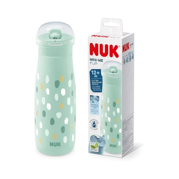 Nuk Mini-mee Flip Cup With 2-in-1 Cup 12+ Months 450ml - Purple (copy)