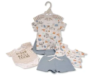 Baby Boys Puppy Shorts Set 3pc (copy)