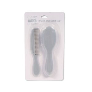 Nursery Time Brush And Comb Set- White (copy)