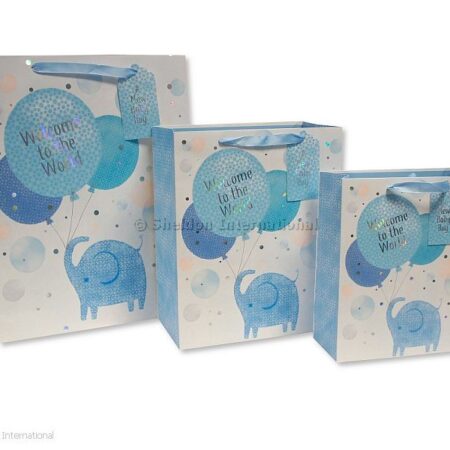 Gift Bag ' Welcome To The World'- A New Baby Girl'- Extra Large (copy)