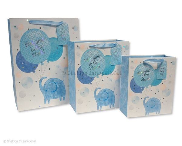 Gift Bag ' Welcome To The World'- A New Baby Girl'- Extra Large (copy)