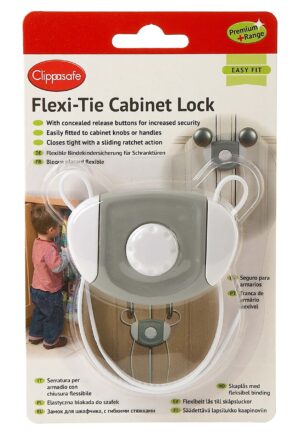 Clippasafe Home Safety Flexi-tie Cabinet Lock