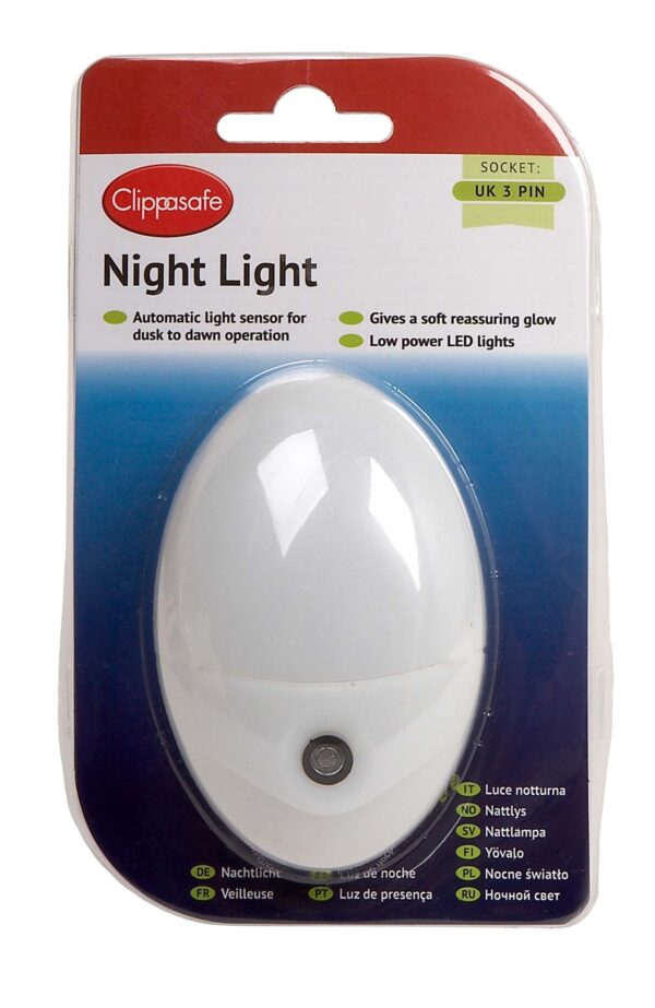 Clippasafe Home Safety Nightlight With Sensor