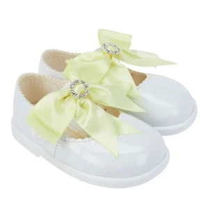 Baypods Hard Soled Shoe With Bow- Ivory (copy)