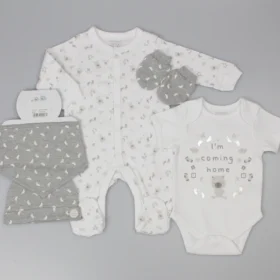 Baby Unisex 5pc Gift Set - "i Am Coming Home"