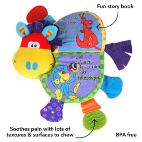 Nuby Flip Flop Teether Book