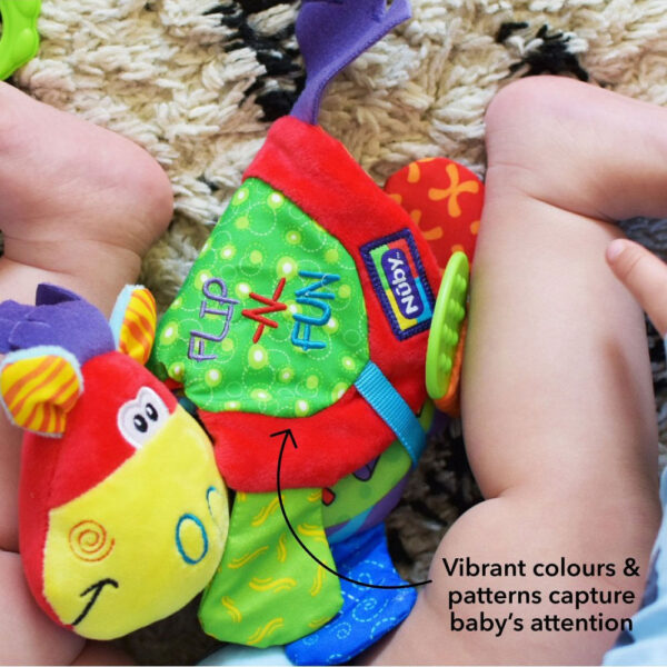 Nuby Flip Flop Teether Book