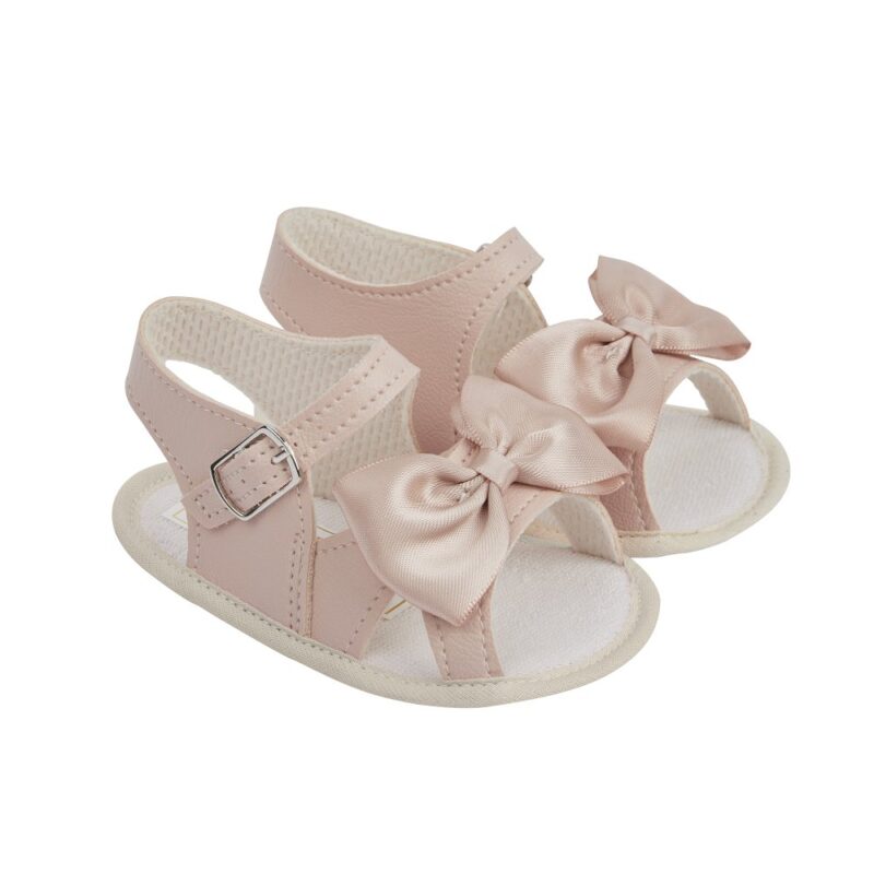 Baypods Baby Girls Soft Soled Sandal- Cream (copy)