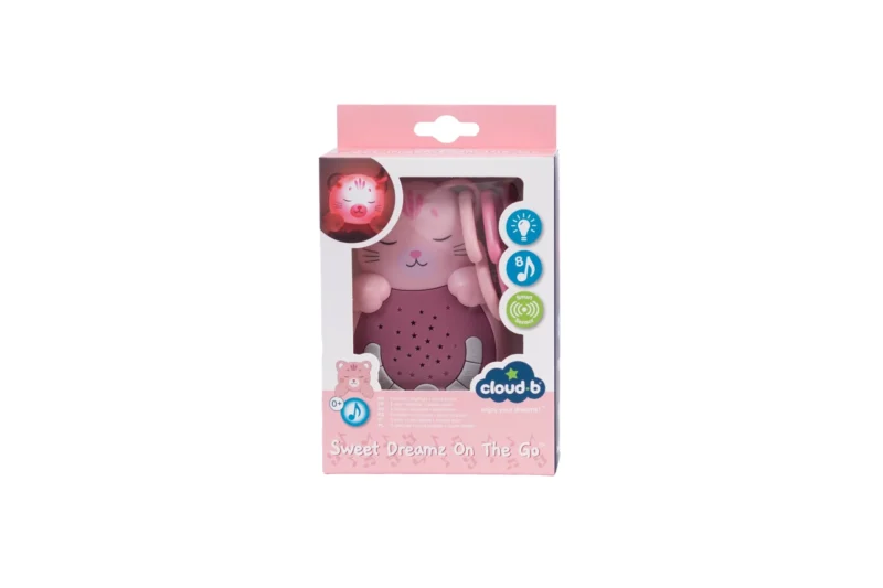 Cloud B Sweet Dreamz Travel Night Light & Sound Cat