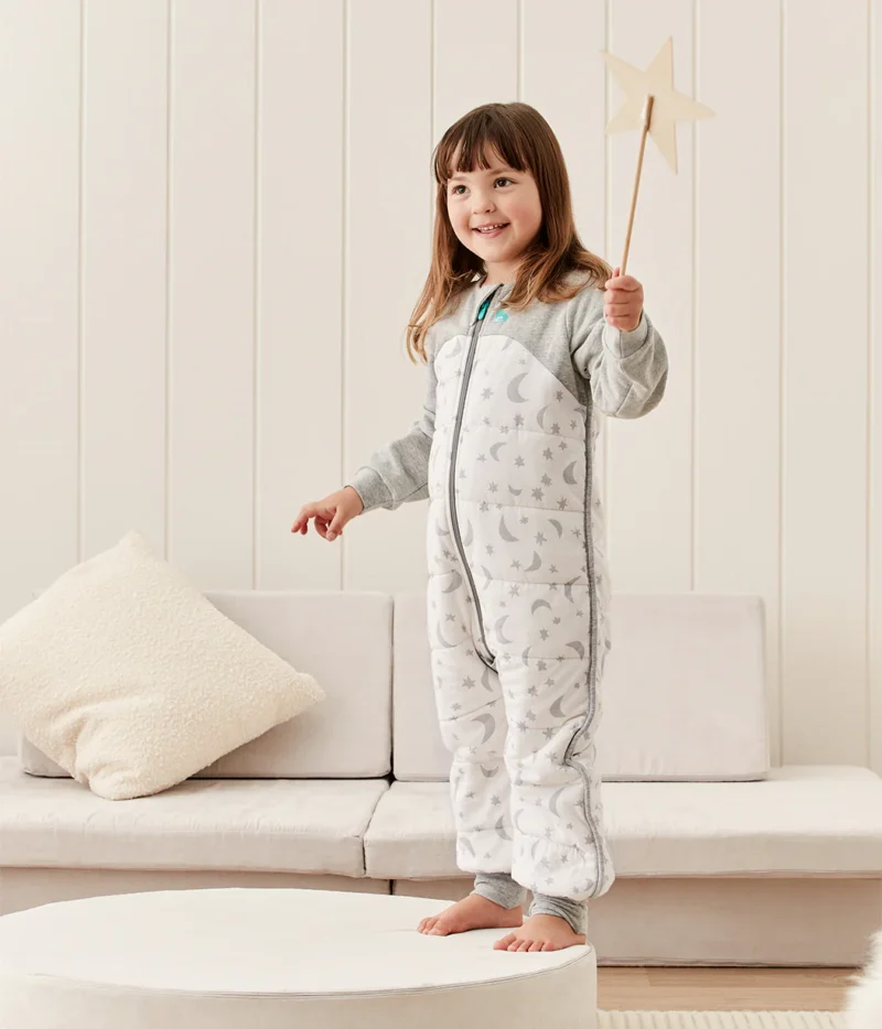 Love To Dream Sleep Suit Moonlight White - 2.5 Tog
