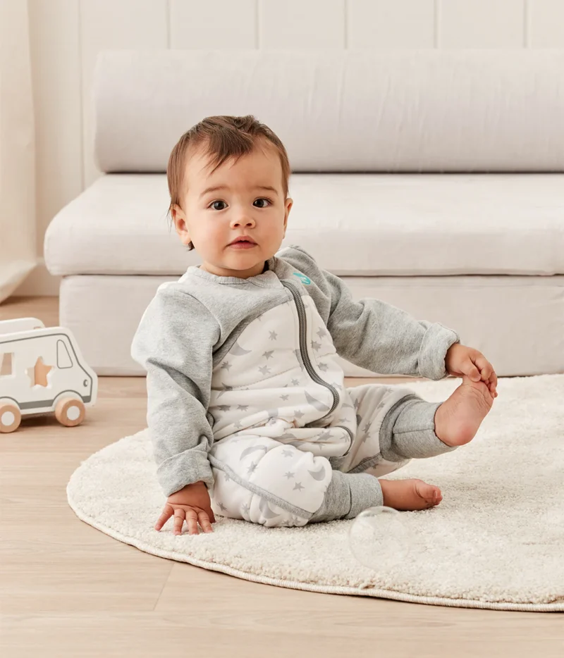 Love To Dream Sleep Suit Moonlight White - 2.5 Tog