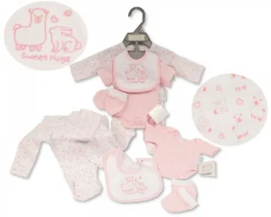 Premature Baby Girls 4 Pcs Set - Sweet Hugs