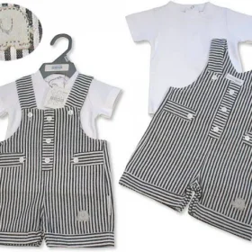 Baby Dungaree Set – Elephant