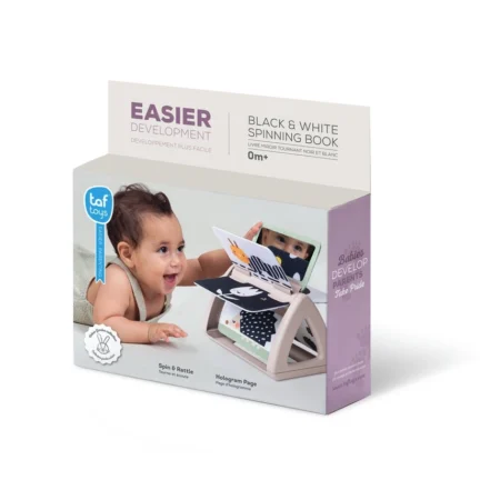 Taf Toys Black & White Spinning Book