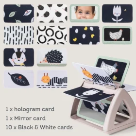 Taf Toys Black & White Spinning Book