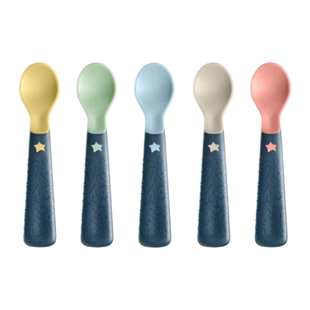 Tommee Tippee Easi Grip Self Feeding Spoons X5