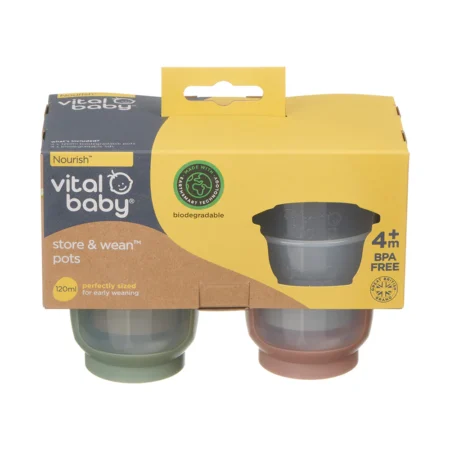 Vital Baby Store & Wean™ Pots 120ml