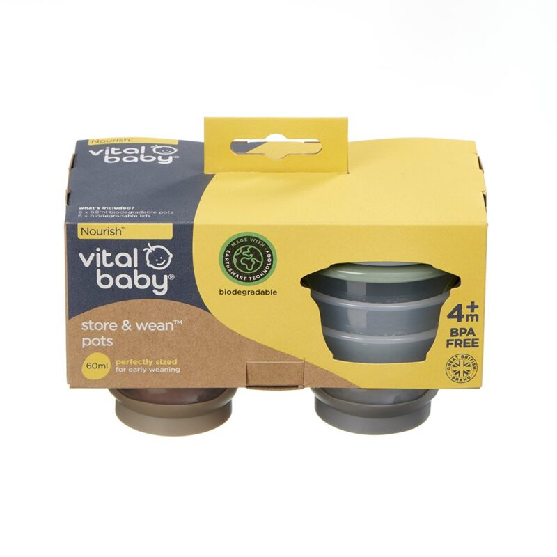 Vital Baby Store & Wean™ Pots 60ml