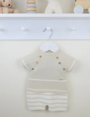 Pex Casper Shorts Suit Natural/white