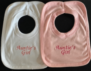 Nans Girl Bib- Pink (copy)