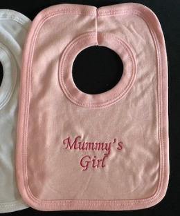 Aunties Girl Bib- Pink (copy)