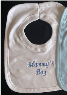 Mummys Girl Bib- Pink (copy)