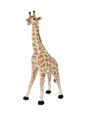 Cuddleco Medium Standing Giraffe Stuffed Animal 135cm