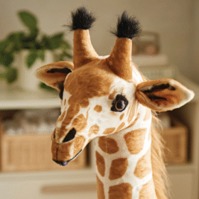 Cuddleco Medium Standing Giraffe Stuffed Animal 135cm