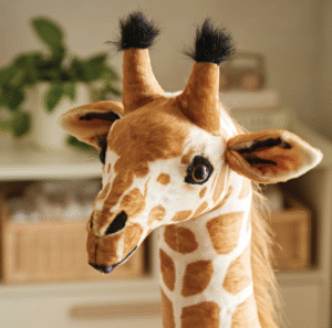 Cuddleco Medium Standing Giraffe Stuffed Animal 135cm