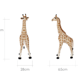 Cuddleco Medium Standing Giraffe Stuffed Animal 135cm