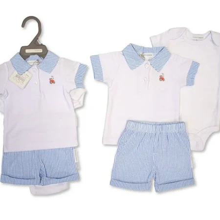 Baby Boys 2 Pcs Shirt Set With Sunglasses (copy)